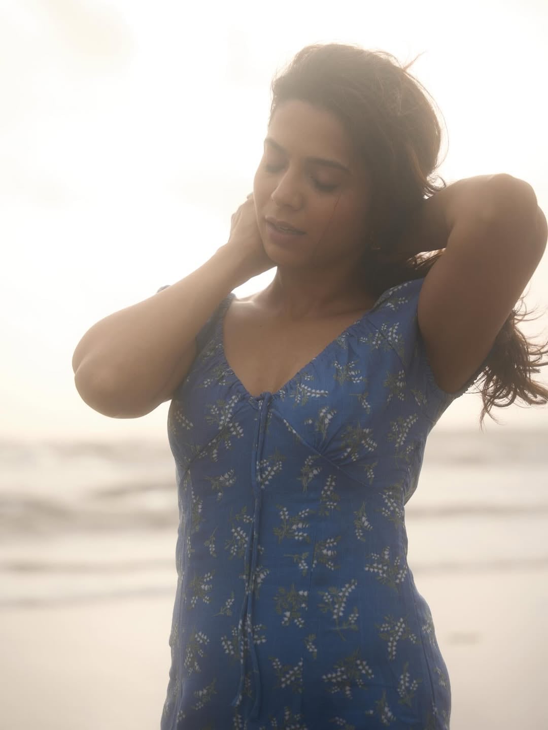 Anaghaa Bhagare Beach Look Photoshoot
