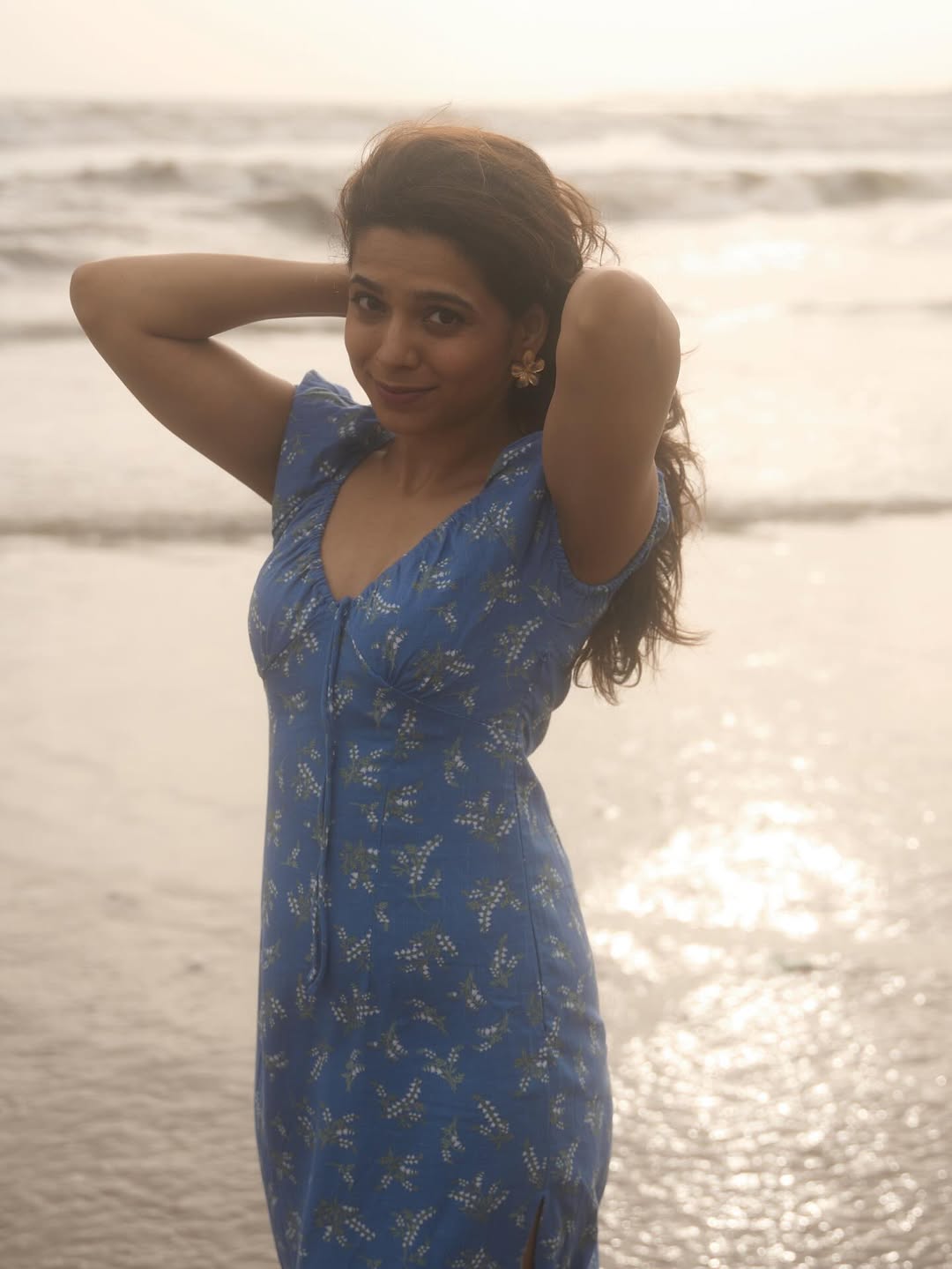 Anaghaa Bhagare Beach Look Photoshoot