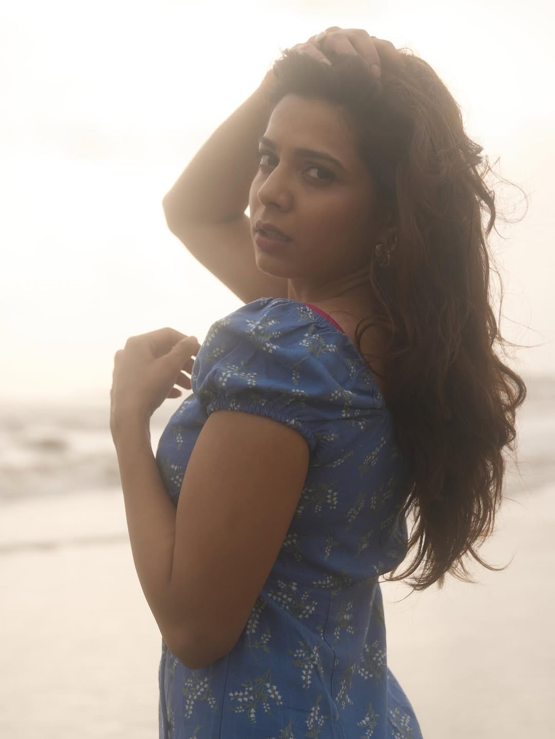 Anaghaa Bhagare Beach Look Photoshoot