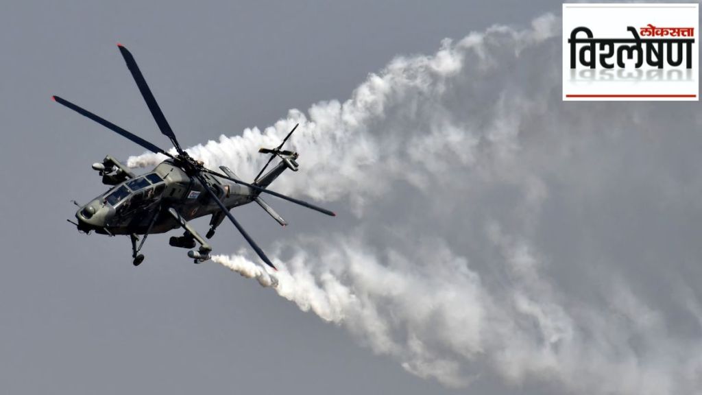 Apache combat helicopters india
