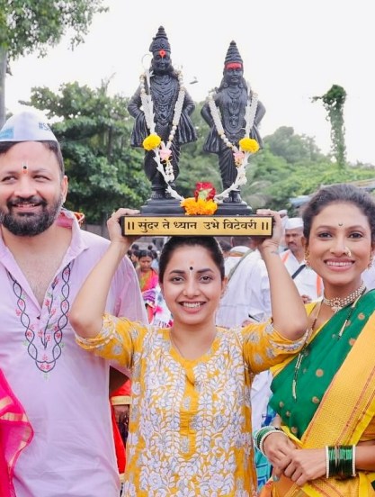 Ashadhi Ekadashi 2025 Marathi Actress Wishes