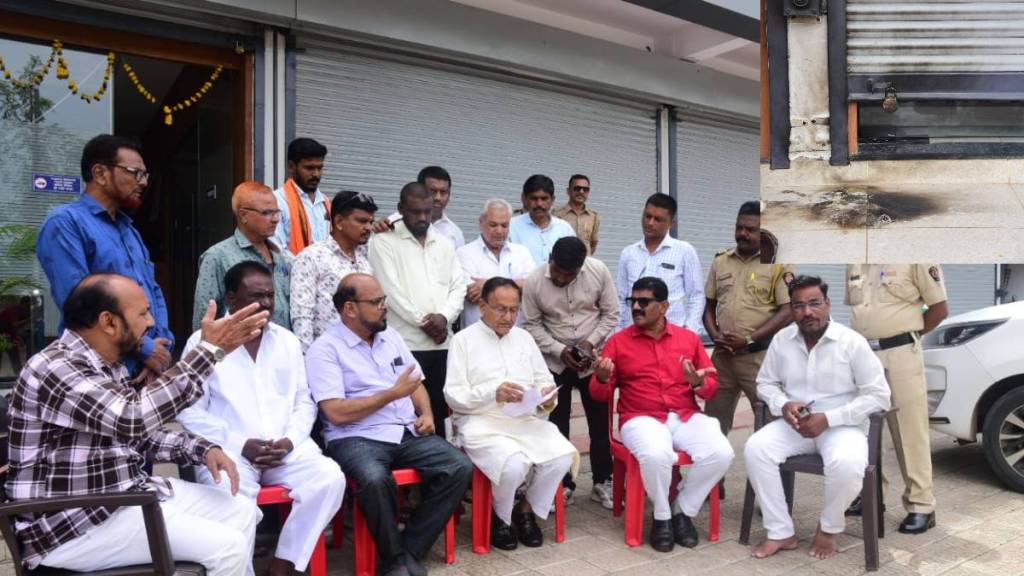 Attempt to set fire to NCP office in Jalna