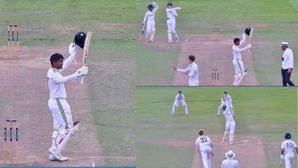 Ayush Mhatre Century in just 64 Balls in INDu19 vs ENGu19 2nd Youth Test