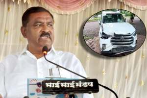 BJP MLA Suresh Dhas Son Sagar's Car Hits Bike