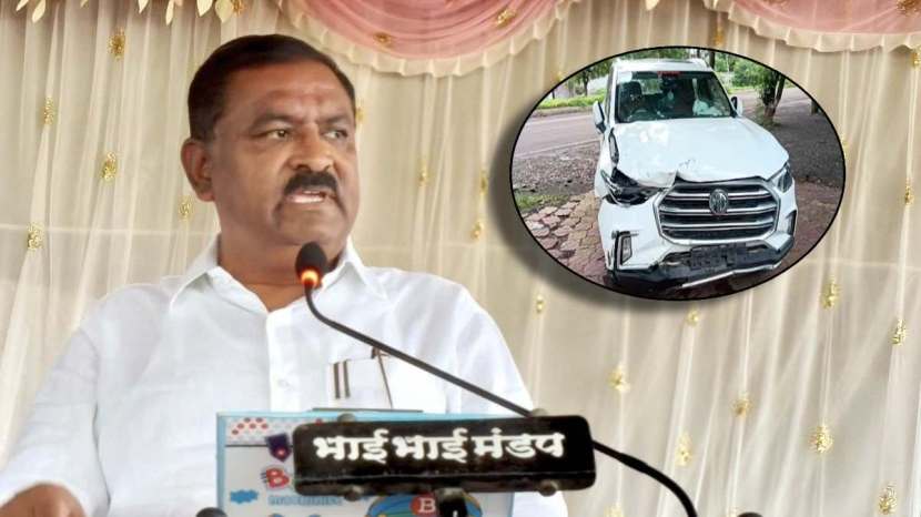 BJP MLA Suresh Dhas Son Sagar's Car Hits Bike