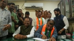 Photos : रविंद्र चव्हाणांनी स्वीकारला भाजपा प्रदेशाध्यक्ष पदाचा पदभार; मावळत्या अध्यक्षांच्या शुभेच्छा…