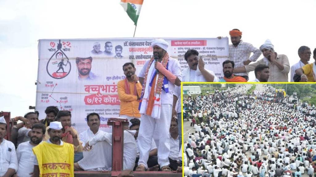 Bachchu Kadu targets Deputy Chief Minister Eknath Shinde