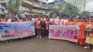 Badlapur ShivSena protest march over electricity and water issues mahavitaran maharashtra jal jeevan pradhikaran