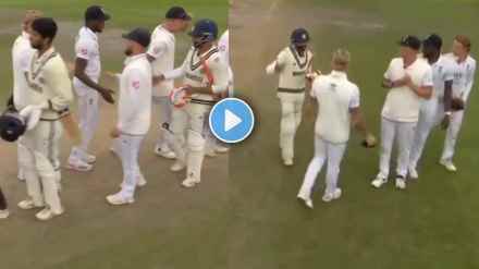 Ben Stokes Refused to shake hands with Washington Sundar Ravindra Jadeja After Match England Skipper Trolled Video IND vs ENG
