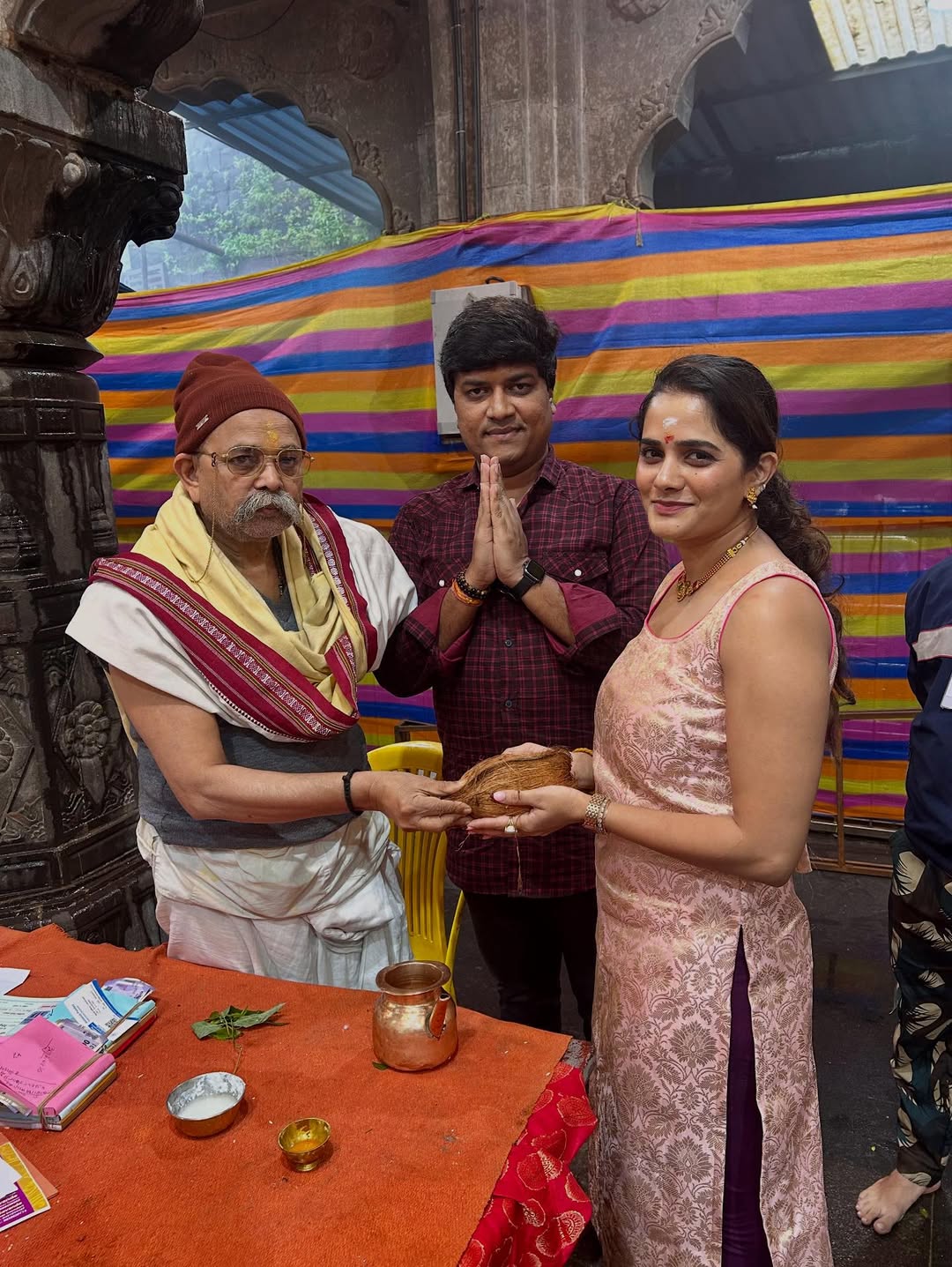 Bhagyashree mote shravani somvar bhimashankar darshan