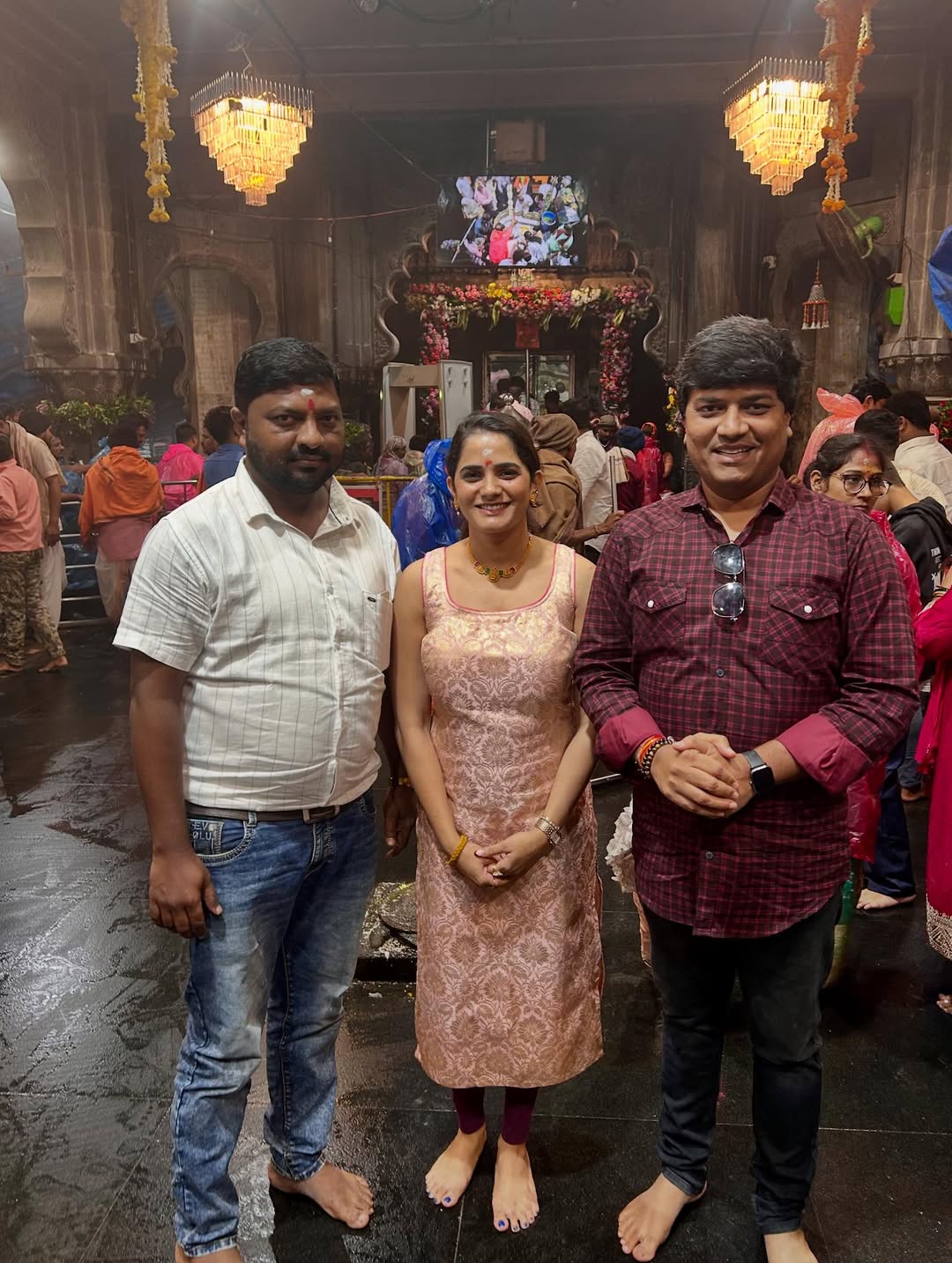 Bhagyashree mote shravani somvar bhimashankar darshan