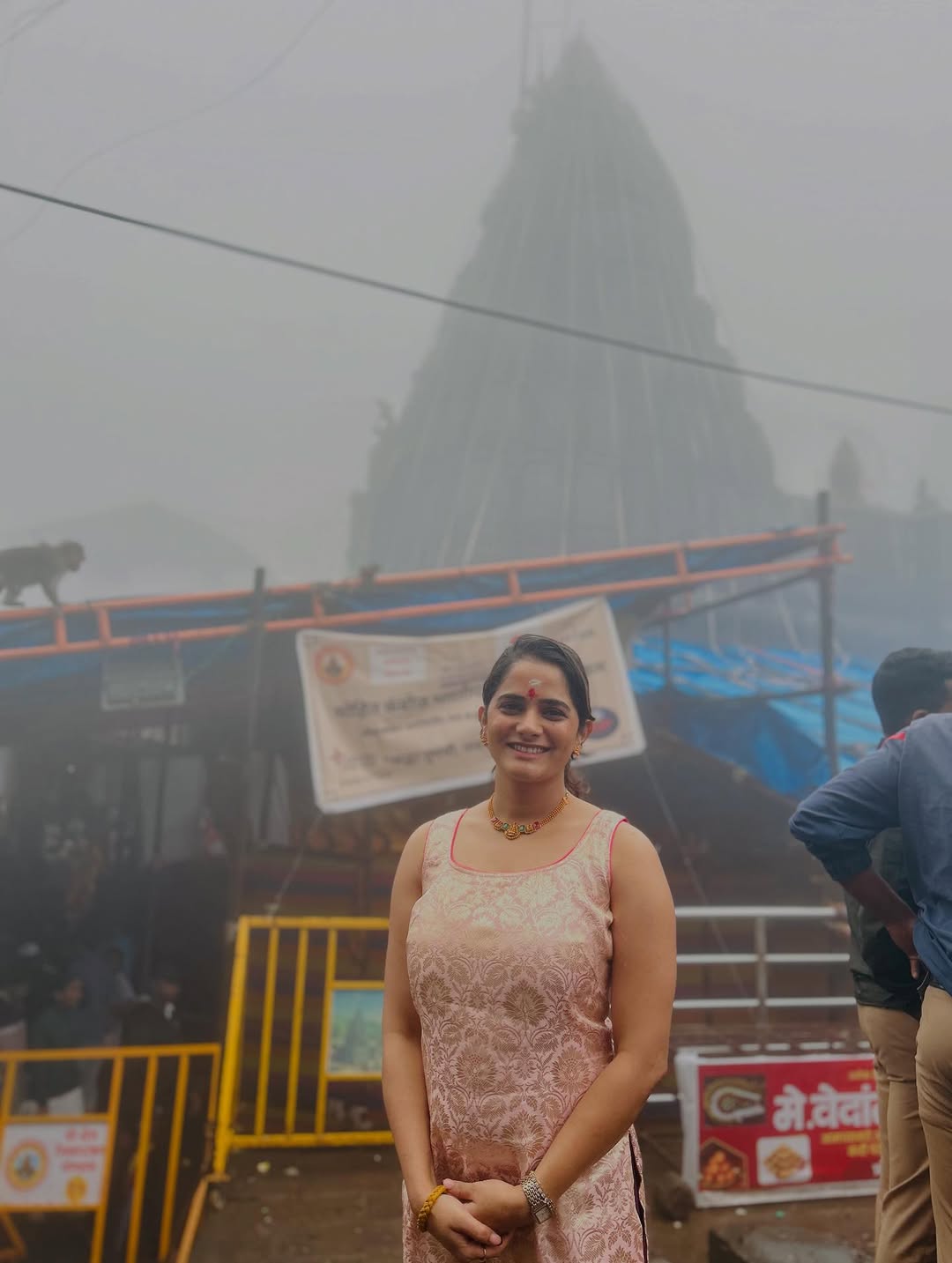 Bhagyashree mote shravani somvar bhimashankar darshan