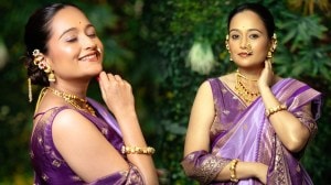 Photos: जांभळ्या नऊवारी साडीत ‘घरोघरी मातीच्या चुली’ मालिकेतील अभिनेत्रीचा ‘मोहिनी’ लूक