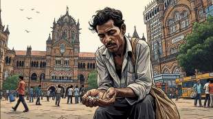 Bharat Jain Rich Beggar in Mumbai AI