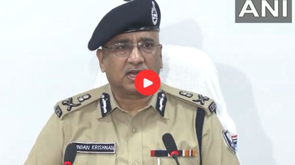 अतिरिक्त पोलीस महासंचालक कुंदन कृष्णन यांनी अजब विधान केले असून, "पावसाळ्यापूर्वी शेतकऱ्यांकडे काम नसते, म्हणून हत्या वाढल्या आहेत," असे त्यांनी म्हटले आहे. (Photo: ANI)