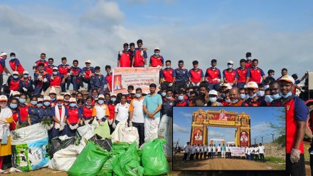 Campaign cleaning of Lonand Tardgaon Phaltan palanquin rout