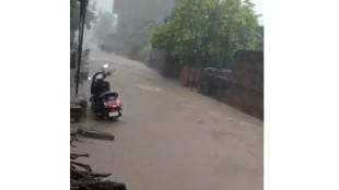 Cloudburst like rain in Paras area of Akola Balapur tehsil
