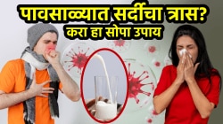 पावसाळ्यात होतोय सर्दीचा त्रास, श्वास घ्यायलाही जमत नाहीय? दूधात मिसळा फक्त ‘ही’ गोष्ट, सर्दी-खोकला होईल झटक्यात गायब