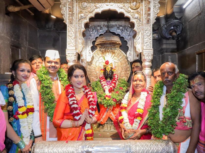 Devendra Fadnavis Shri Vitthal Rukmini Mahapooja
