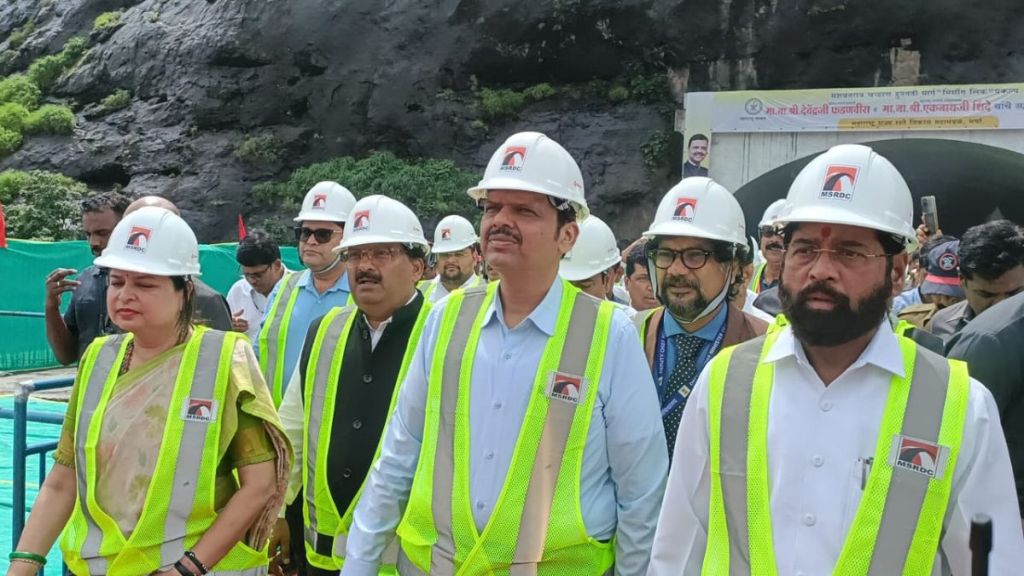 missing link project to cut Mumbai pune travel time Devendra fadnavis reviews progress on msrdc mega project