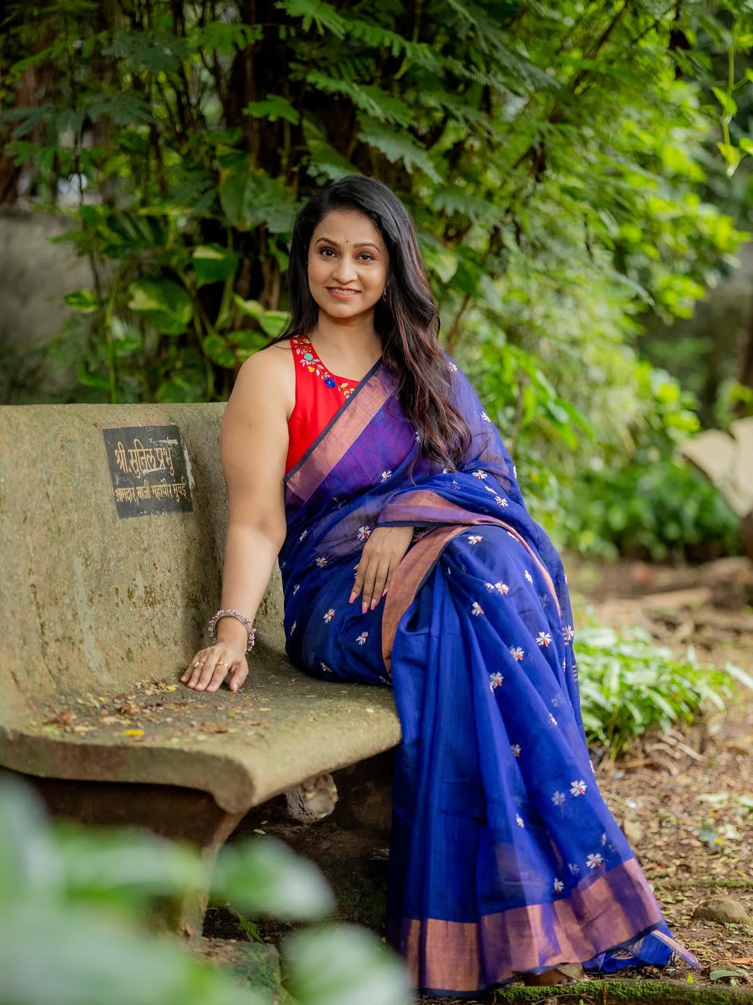 Dipti Ketkar Pure Cotton Silk Jari Prajakta Saree