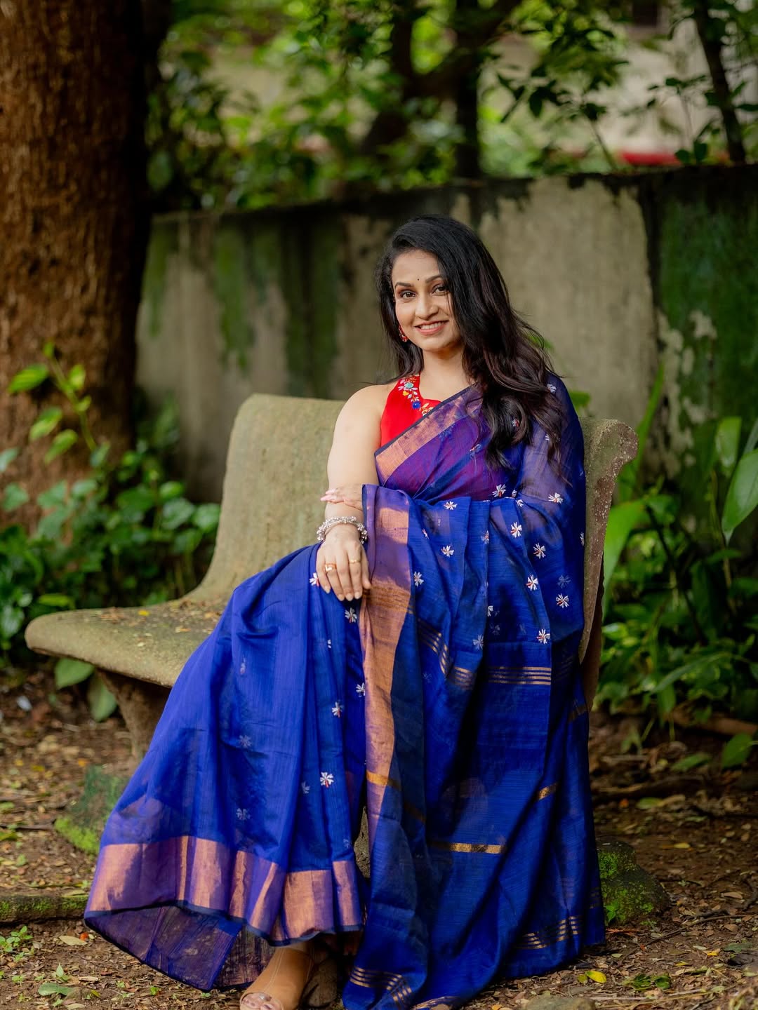 Dipti Ketkar Pure Cotton Silk Jari Prajakta Saree