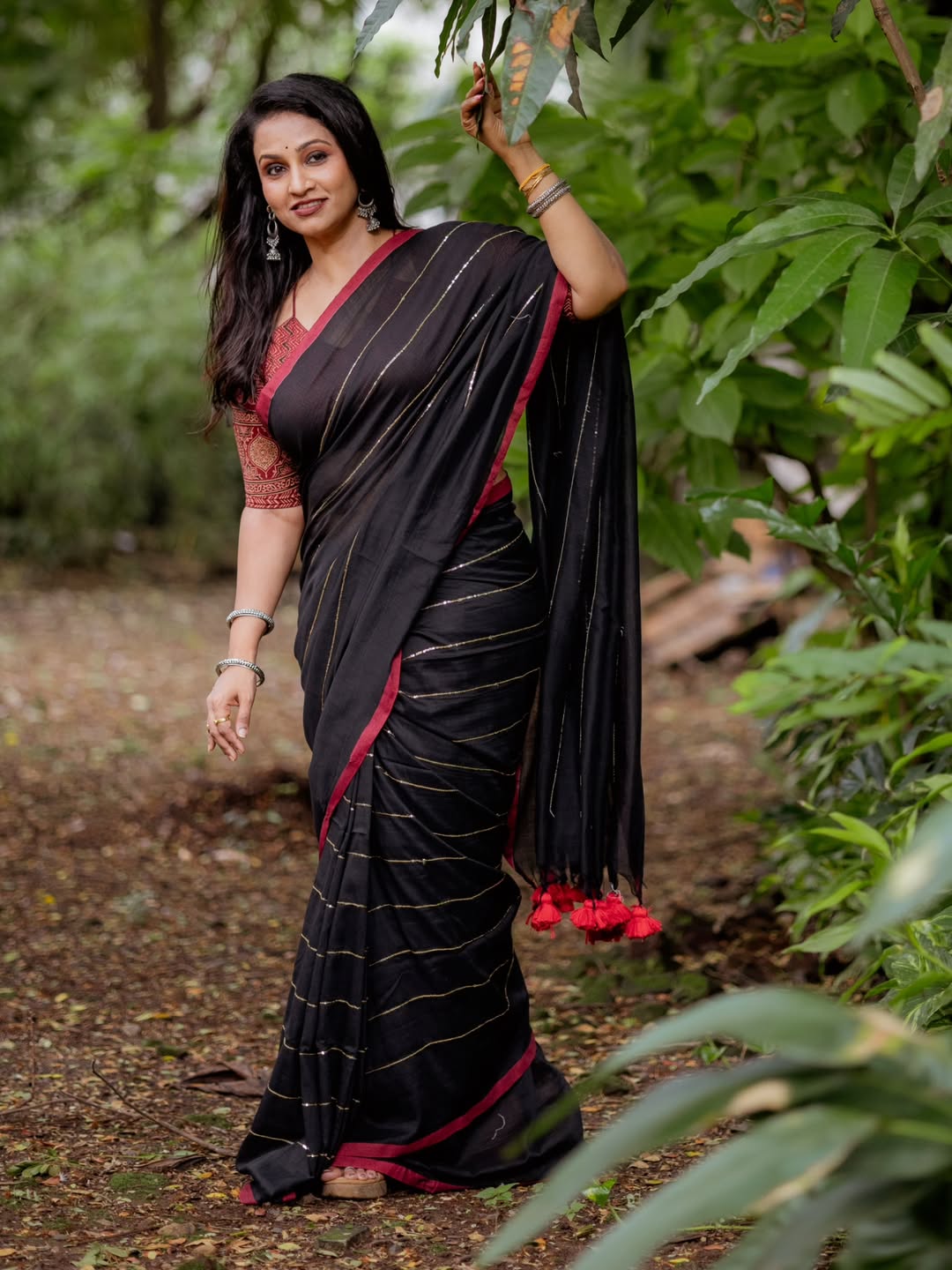 Dipti Ketkar Pure Cotton Silk Jari Prajakta Saree