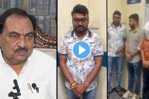Eknath Khadse Reactionon Pranjal Khewalkar Rave Party