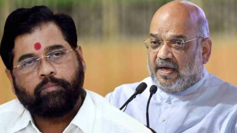 Eknath Shinde Amit Shah