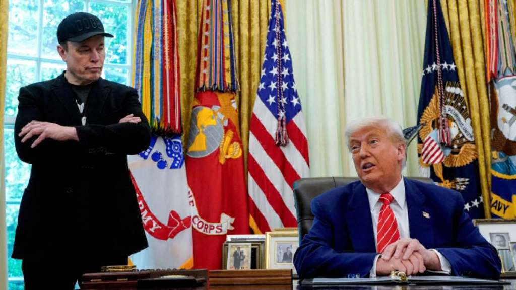 Elon Musk Donald Trump reuters