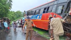 पाचल येथे दुधाचा टँकर व एसटी बसची जोरदार धडक; चालकाच्या प्रसंगावधानामुळे ४० प्रवासी बचावले