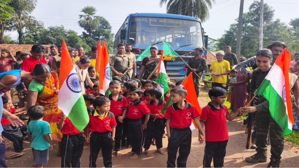 Gadchiroli police efforts bring first bus to Markanar since independence