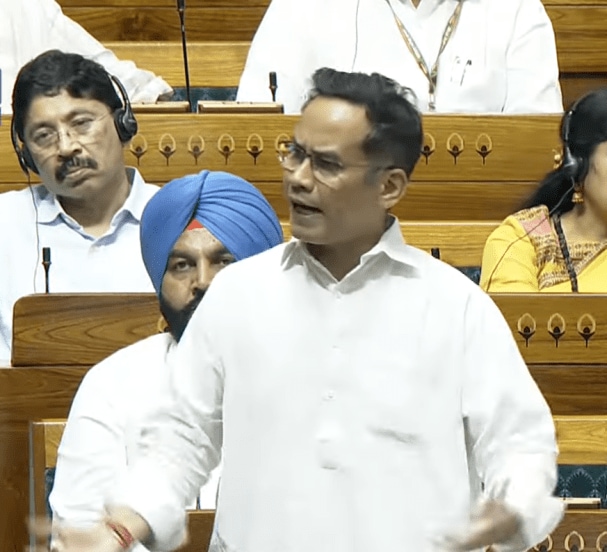 Congress Gaurav Gogoi Asks Questions to Modi Govt
