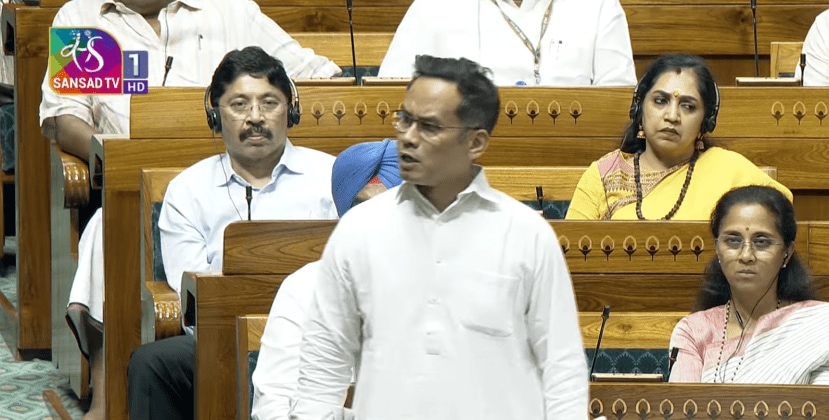 Congress Gaurav Gogoi Asks Questions to Modi Govt
