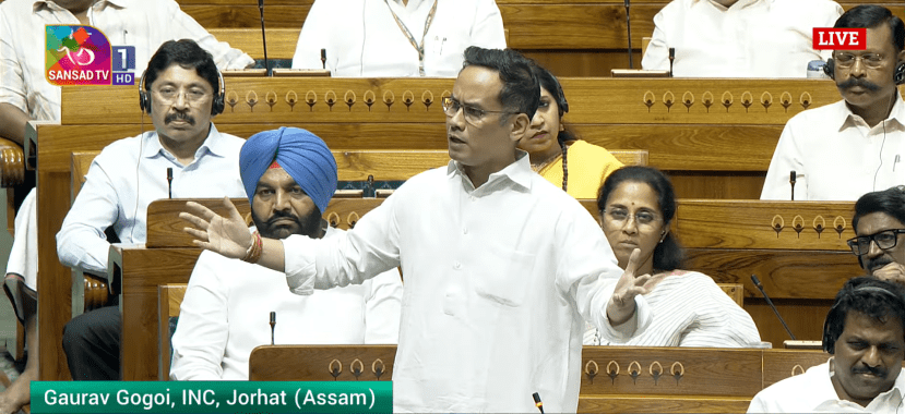 Congress Gaurav Gogoi Asks Questions to Modi Govt