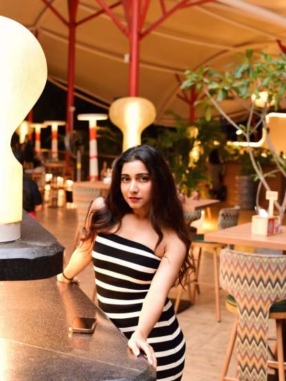 Gauri Nalawade Off-Shoulder Bodycon Dress