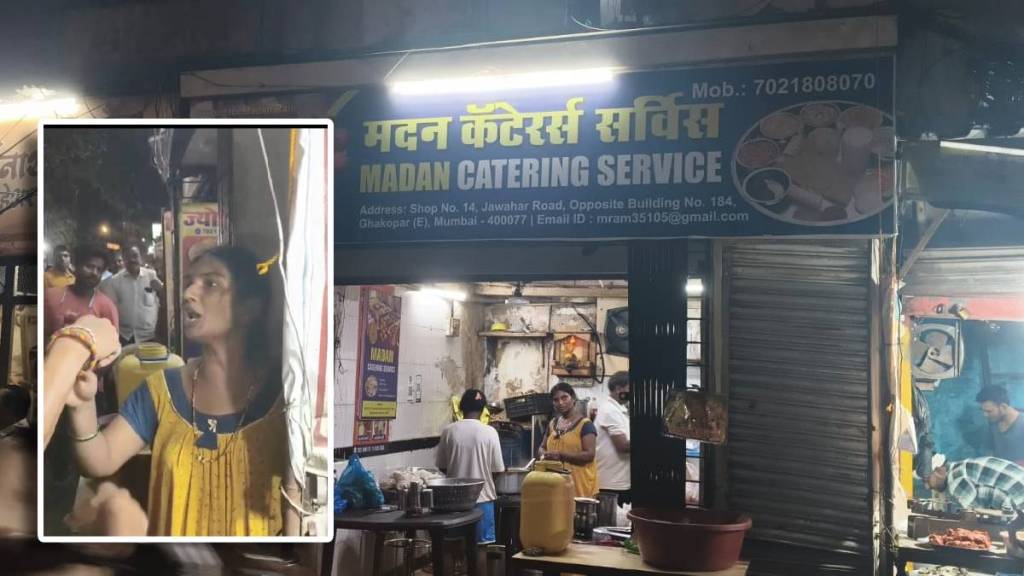 Ghatkopar vendor finally apologizes after controversy over speaking Marathi Mumbai print news