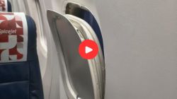 Goa-Pune SpiceJet Flight: गोव्याहून-पुण्याला जाणाऱ्या विमानाच्या खिडकीची फ्रेम हवेतच निखळली; घटनेचा व्हिडिओ व्हायरल