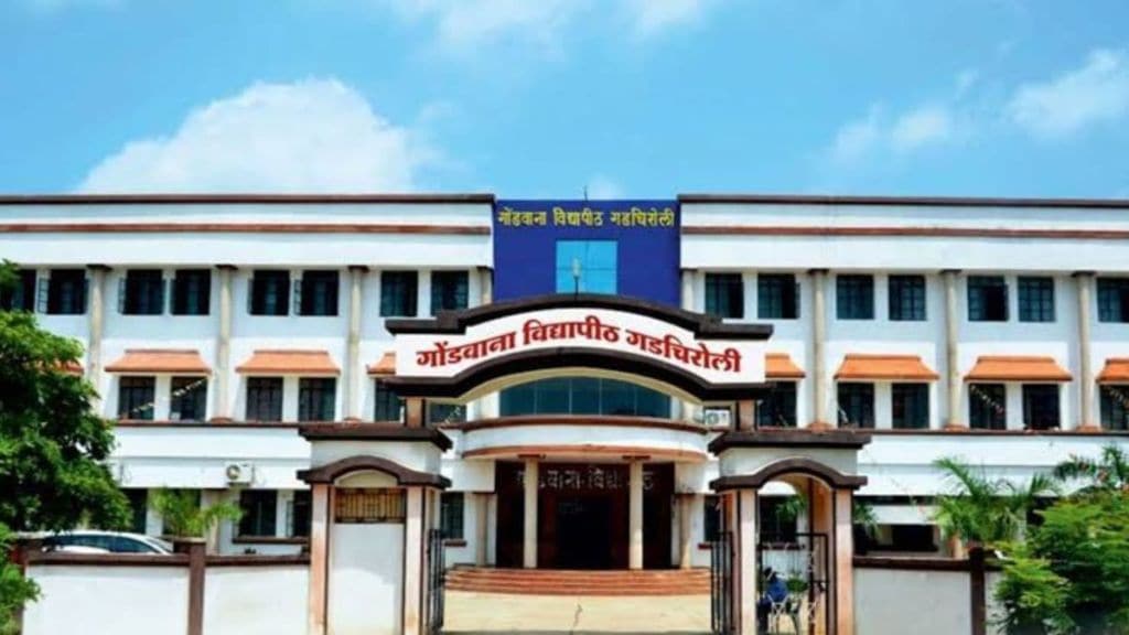 Gondwana university Gadchiroli contract workers face salary cuts amid corruption claims