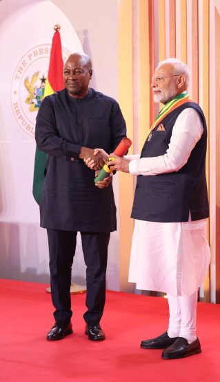 PM Narendra Modi Ghana highest Award, Prestigious awards given to Narendra Modi