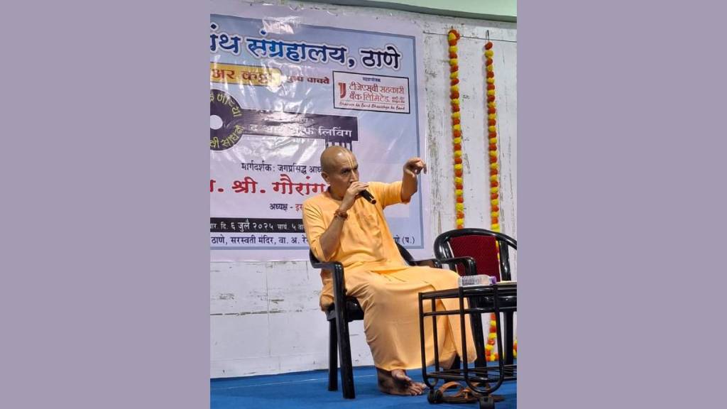 ISKCON President and Spiritual Guru Gaurangdas Prabhu