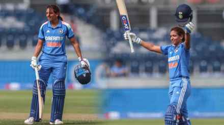 Harmanpreet Kaur Century in IND vs ENG 3rd ODI Becomes Only Third Indian Woman To Score 4 thousand Runs