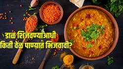 Cooking Tips: डाळ शिजवण्याआधी किती वेळ पाण्यात भिजवावी? दुप्पट प्रोटीन मिळवण्यासाठी ‘ही’ पद्धत आजपासूनच फॉलो करा