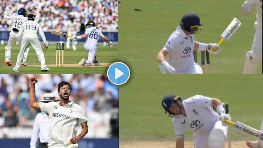 Washington Sundar Dream Wicket Bowled Joe Root World No 1 Test Batter Close Eyes After Looking At Stump Video V