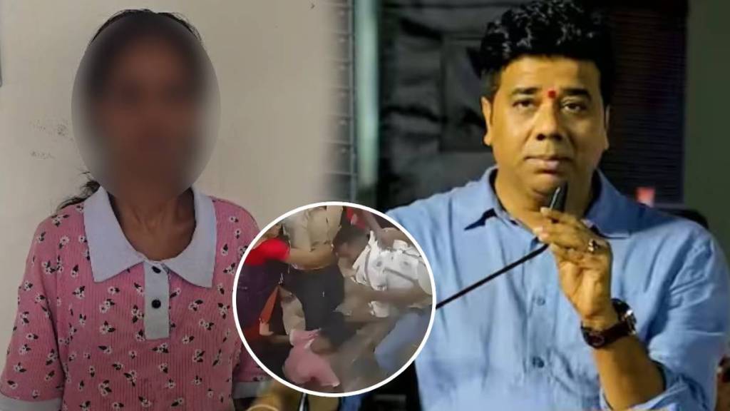 Kalyan Hospital Receptionist Brutally Hit By Man