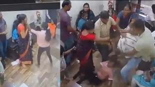kalyan marathi receptionist assaulted by outsider in hospital Marathi Ekikaran Samiti demands strict action