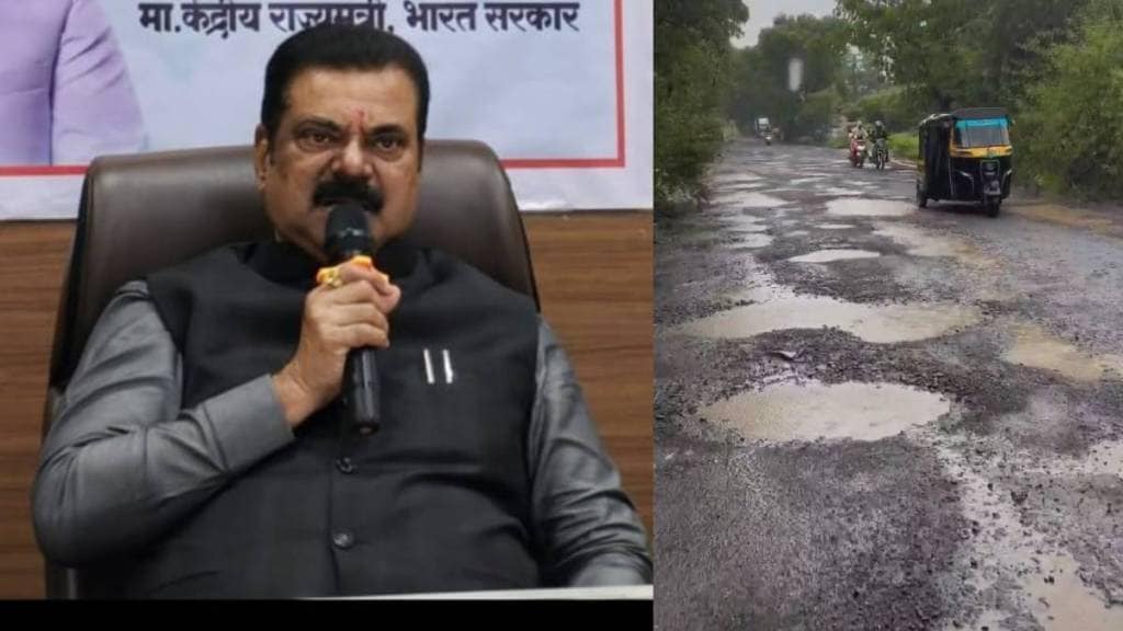 Former Union Minister Kapil Patil criticizes political road contractor
