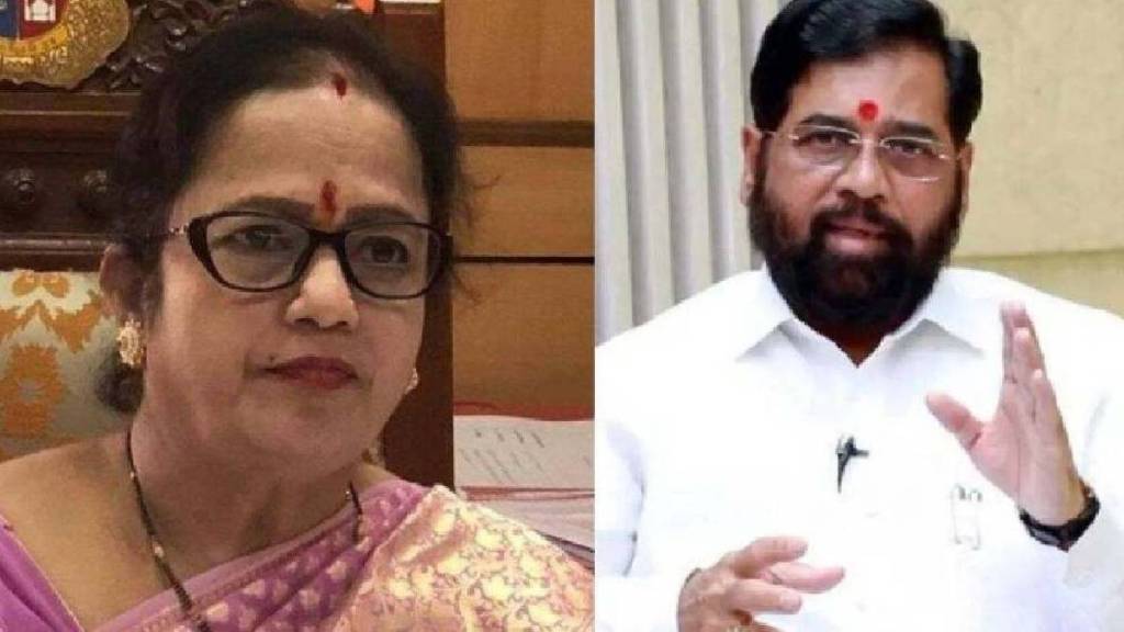 Former Mumbai Mayor Kishori Pednekar criticized Eknath Shinde Jai Gujarat