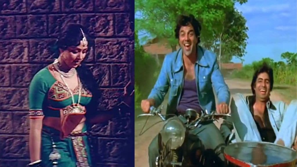 hema malini 1981 blockbuster film kranti broke 1975 dharmendra amithabh bachchan starrer sholay records