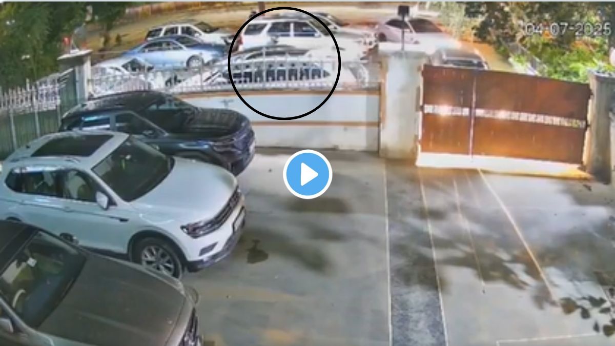 Gopal Khemka Murder : वाट पाहत थांबला, गेटवर कार थांबताच घातल्या गोळ्या; व्यावसायिक गोपाल खेमकांच्या हत्येचं CCTV फुटेज आलं समोर
